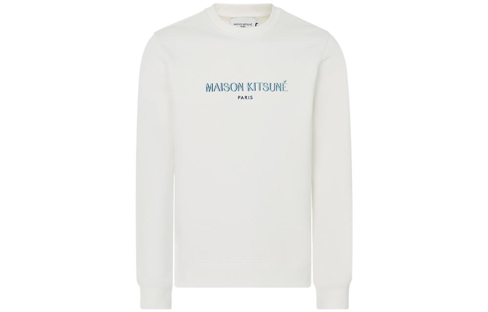 Maison Kitsune ADER ERROR Fox Embroidery Crewneck Sweatshirt Orange () BKKFWSW01OR-OR