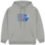 Order Maison Kitsune x ADER ERROR Hoodie Oversized Logo Fox Abu-Abu Kolaborasi Pria BKKFWHD01GR-GR