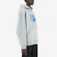 Cheap Maison Kitsune x ADER ERROR Hoodie Oversized Logo Fox Abu-Abu Kolaborasi Pria BKKFWHD01GR-GR