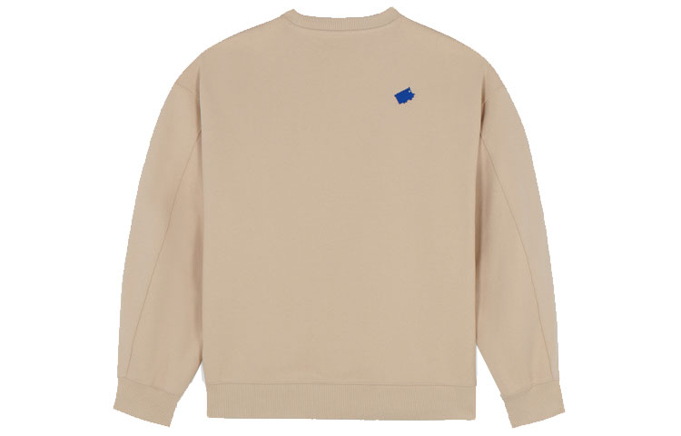 Maison Kitsune ADER ERROR Logo Sweatshirt Khaki Sitting Blue Fox Design BKKFWSW02IV-IV 圖 3
