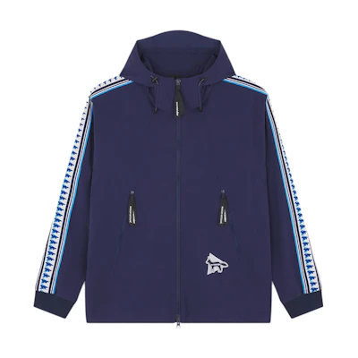 Maison Kitsune and wander FW23 Fox Mountain Hoodie Unisex - Grey MKxAW-06
