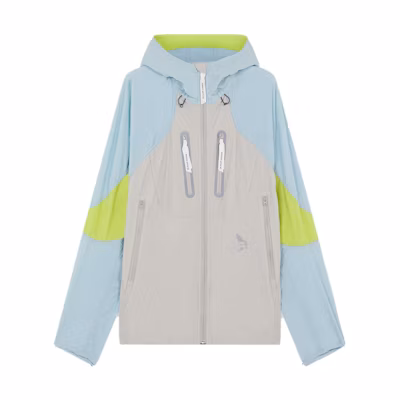 Maison Kitsune and wander Printed Fleece Crewneck Sweatshirt Blue Unisex 5743184904-P479