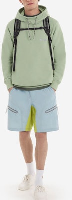 메종 키츠네 x 앤드 원더 레트로 프린트 후디 유니섹스 그린 긴팔. 5743184905-P321 Shop 메종 키츠네 x 앤드 원더 레트로 프린트 후디 유니섹스 그린 긴팔. 5743184905-P321