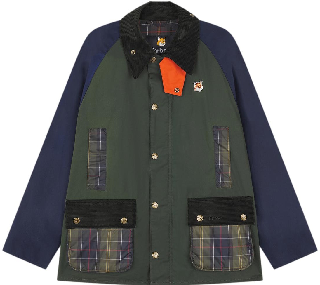 maison-kitsune-x-barbour-fw-23-green-checkered-fox-patch-collared-jacket-unisex-mwx-2238-gn-72-p324