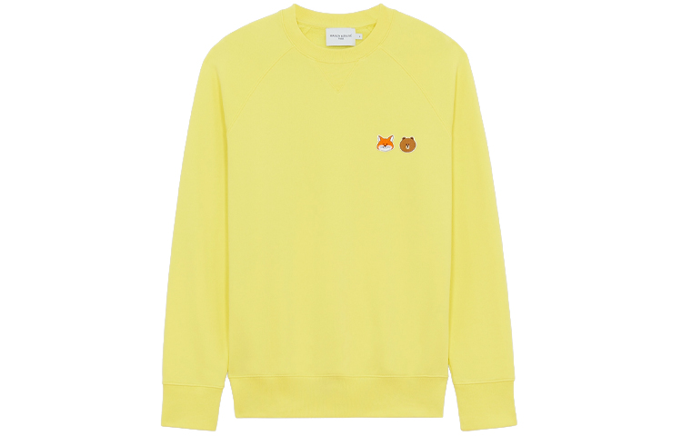 Maison Kitsune LINE FRIENDS SS21 Navy Crewneck Sweatshirt Unisex SPLNU00301-NA