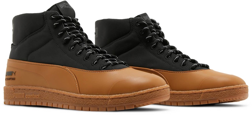 Maison Kitsune x Puma Ralph Sampson 70 Mid 'Black Gum' 380291-01 Cheap Maison Kitsune x Puma Ralph Sampson 70 Mid 'Black Gum' 380291-01