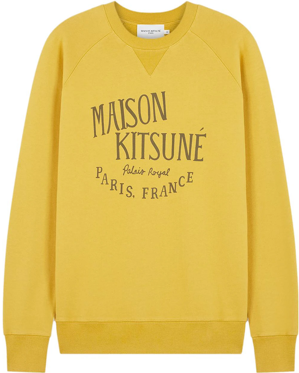 maison-kitsune-yellow-logo-print-crewneck-long-sleeve-sweatshirt-for-men-lm-00306-km-0001-p760