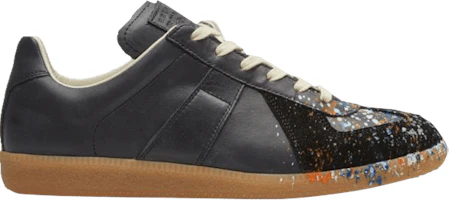 Maison Margiela 22 Replica Low Top Sneaker 'Black Paint Splash' S57WS0124-SY0104-967 Maison Margiela 22 Replica Low Top Sneaker 'Black Paint Splash' S57WS0124-SY0104-967