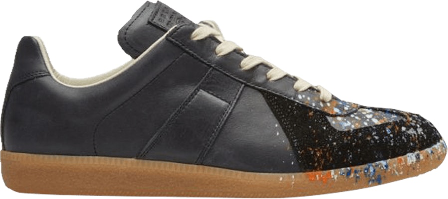 Maison Margiela 22 Replica 低筒運動鞋 '黑色油漆飛濺' S57WS0124-SY0104-967 Buy Maison Margiela 22 Replica 低筒運動鞋 '黑色油漆飛濺' S57WS0124-SY0104-967