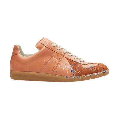Maison Margiela 22 Replica Low Top Sneaker 'Orange Paint Splash'