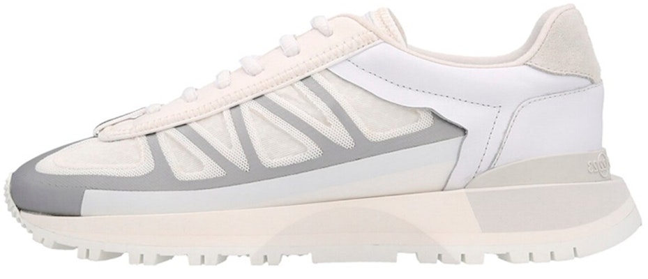 Maison Margiela 50-50 Leather Nylon Low-Top 'White Silver' S57WS0444P5064H9405 Buy Maison Margiela 50-50 Leather Nylon Low-Top 'White Silver' S57WS0444P5064H9405