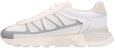 Maison Margiela 50-50 Kulit Nilon Low-Top 'Putih Perak' S57WS0444P5064H9405