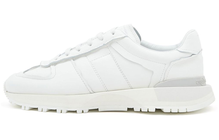 Buy Maison Margiela 50-50 Low Top 'Cuero Blanco Signature' S57WS0473P5340T1003