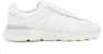Maison Margiela 50-50 Low Top 'Signature White Leather' Kulit Putih Lelaki S57WS0473P5340T1003