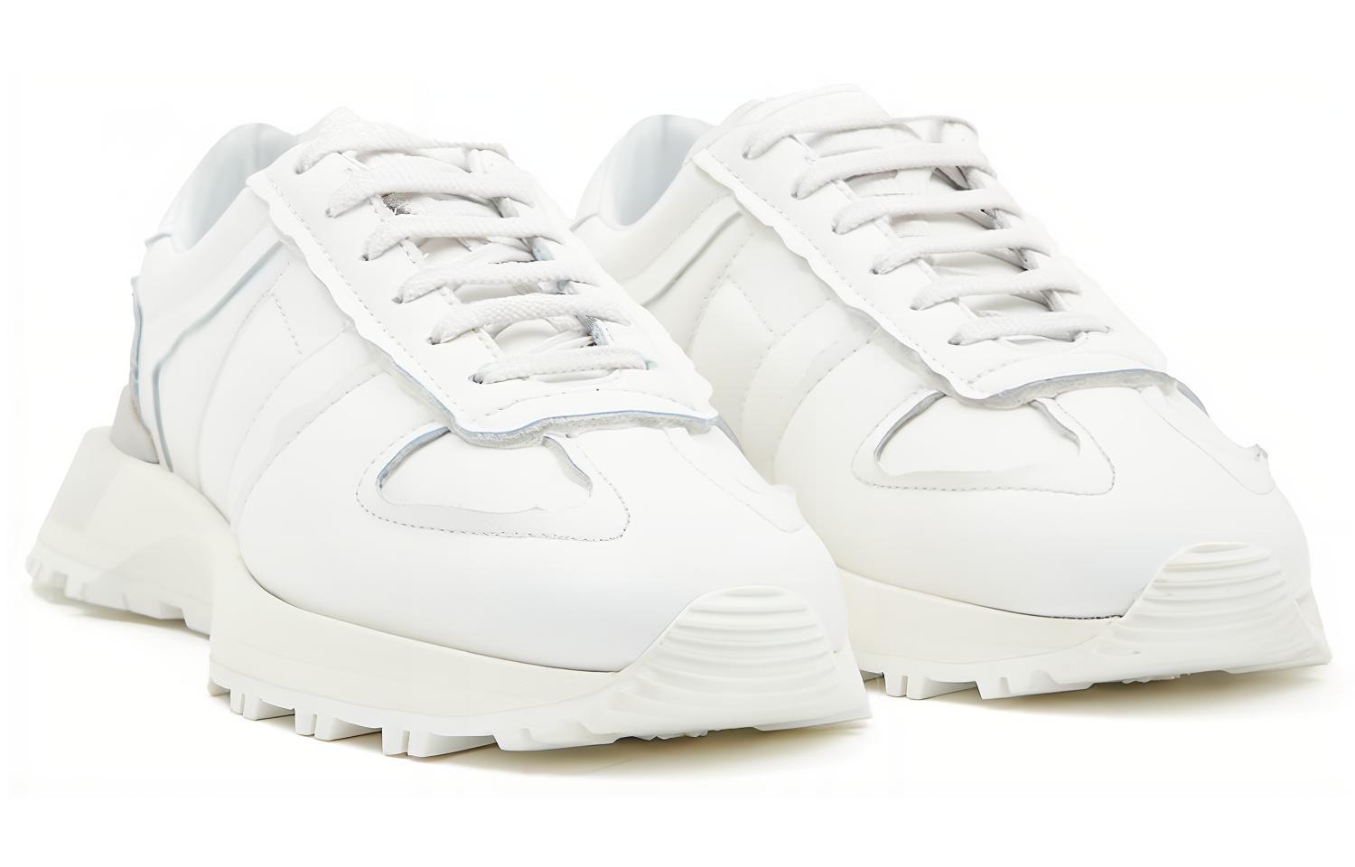 Lookbook Maison Margiela 50-50 Low Top 'Cuero Blanco Signature' S57WS0473P5340T1003