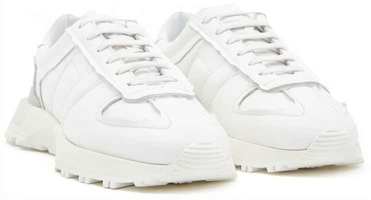 Maison Margiela 50-50 Low Top 'Signature White Leather' S57WS0473P5340T1003 Lookbook Maison Margiela 50-50 Low Top 'Signature White Leather' S57WS0473P5340T1003