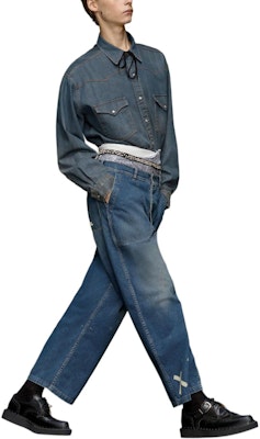 Maison Margiela 美式水洗襯衫 復古藍長袖修身款 S50DT0017S30876961 Lookbook Maison Margiela 美式水洗襯衫 復古藍長袖修身款 S50DT0017S30876961