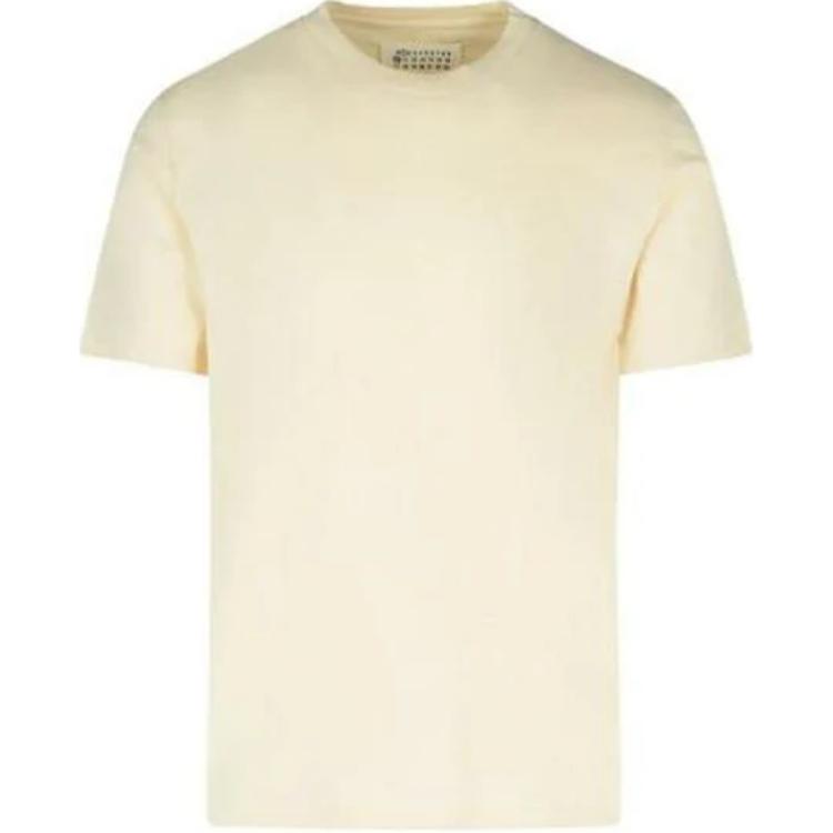 Maison Margiela  Beige Crewneck Short Sleeve T-Shirt. S50GC0710S23973-968