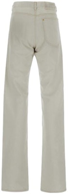 Maison Margiela Jeans Beige de Tiro Medio y Corte Recto S50LA0213S30857-961 Lookbook Maison Margiela Jeans Beige de Tiro Medio y Corte Recto S50LA0213S30857-961