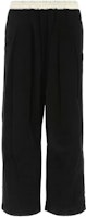 Maison Margiela Black Colorblock Elastic Waist Wide-Leg Pants S50KA0594S47374-900 Maison Margiela Black Colorblock Elastic Waist Wide-Leg Pants S50KA0594S47374-900