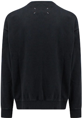 Maison Margiela Sudadera Negra Casual de Manga Larga con Cuello Redondo Suelto S50GU0208S25520-861 Lookbook Maison Margiela Sudadera Negra Casual de Manga Larga con Cuello Redondo Suelto S50GU0208S25520-861