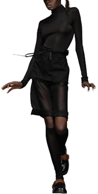 Maison Margiela 黑色纯色高领修身连体衣 S51NA0104S24468-900 Purchase Maison Margiela 黑色纯色高领修身连体衣 S51NA0104S24468-900