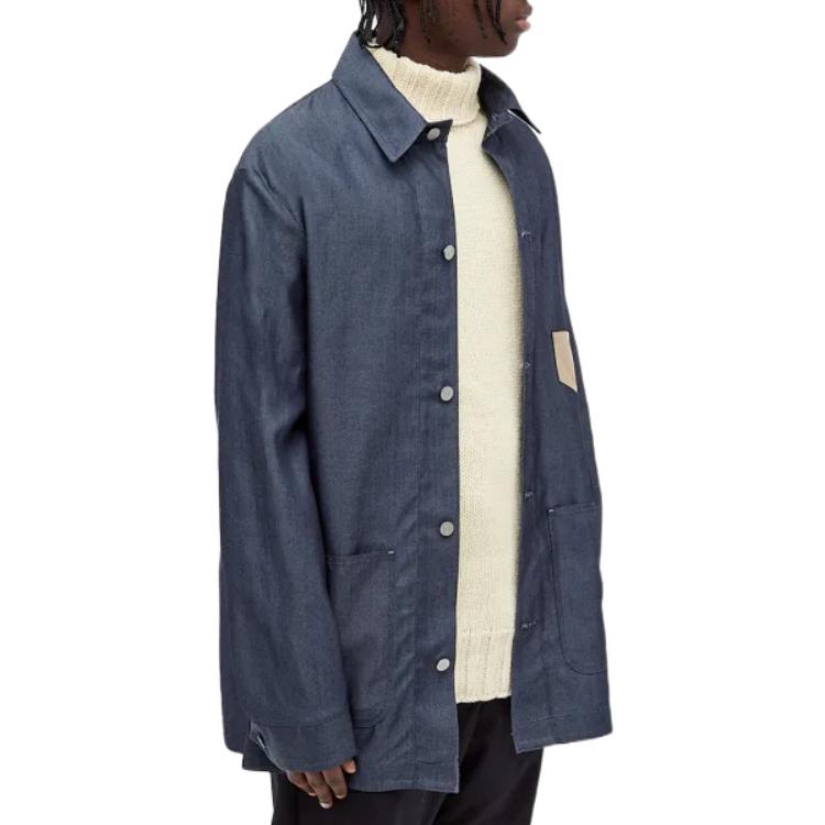 Purchase Maison Margiela 藍色拼接長袖襯衫 S50AM0539S30771470