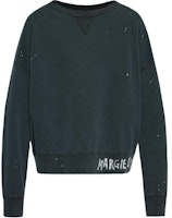 Maison Margiela Crewneck Oversized Sweatshirt Gray S50GU0237M25019-861 Maison Margiela Crewneck Oversized Sweatshirt Gray S50GU0237M25019-861