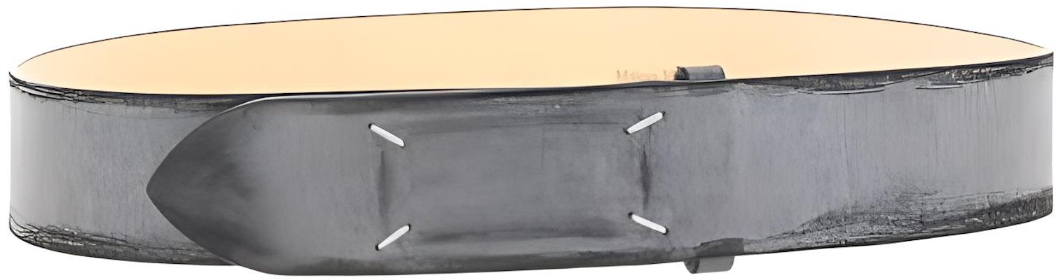 Maison Margiela 灰色光滑扣皮带 - 极简时尚腰带 SA1TP0006P5350T8013 Buy Maison Margiela 灰色光滑扣皮带 - 极简时尚腰带 SA1TP0006P5350T8013