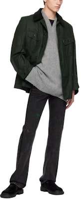 Maison Margiela 灰色V领宽松无袖套头背心 S50TH0058S18146-853M Purchase Maison Margiela 灰色V领宽松无袖套头背心 S50TH0058S18146-853M