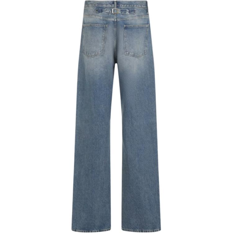 Lookbook Maison Margiela 淺藍水洗中腰拉鍊牛仔褲 S50LA0233S30561985