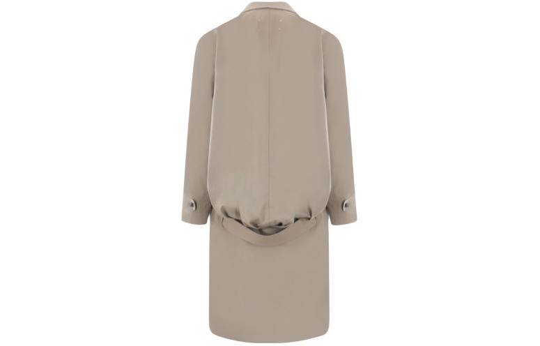 Maison Margiela  Long Coat Solid Color Beige S67AH0045S48086801 圖 3