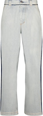 Maison Margiela 宽松版水洗不对称口袋纽扣牛仔裤 浅蓝色 S50LA0222S30870965 Buy Maison Margiela 宽松版水洗不对称口袋纽扣牛仔裤 浅蓝色 S50LA0222S30870965