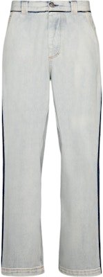 Maison Margiela 宽松版水洗不对称口袋纽扣牛仔裤 浅蓝色 S50LA0222S30870965 Order Maison Margiela 宽松版水洗不对称口袋纽扣牛仔裤 浅蓝色 S50LA0222S30870965