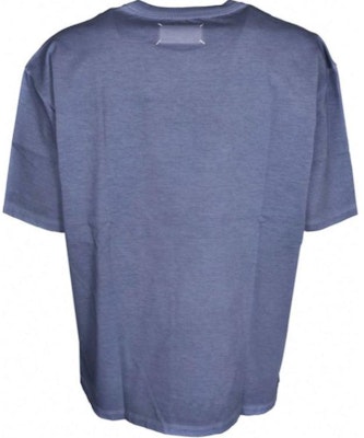 Camiseta Maison Margiela Oversized Cuello Redondo Azul Sólido. S50GC0646S23883-493 Lookbook Camiseta Maison Margiela Oversized Cuello Redondo Azul Sólido. S50GC0646S23883-493