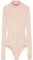 Maison Margiela Pink High-Neck Long-Sleeve Bodysuit S51NA0104S24468-220 Maison Margiela Pink High-Neck Long-Sleeve Bodysuit S51NA0104S24468-220