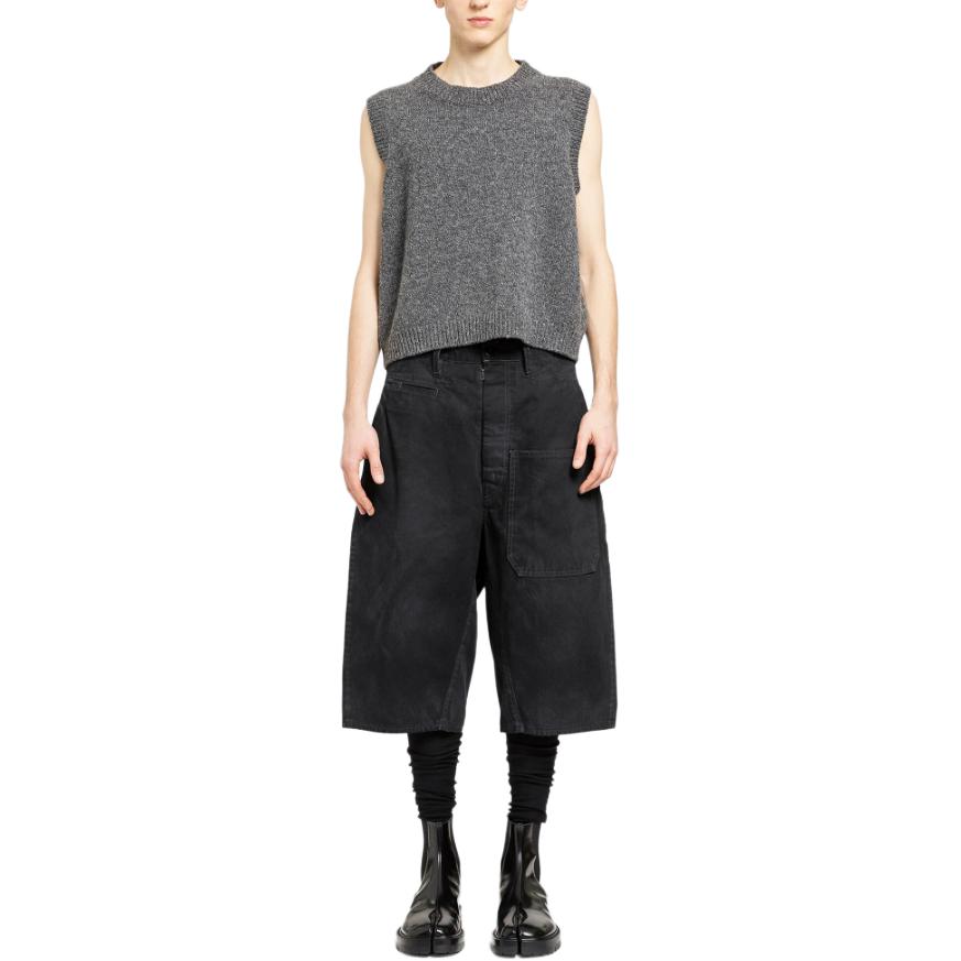 Purchase Maison Margiela 无袖圆领针织衫 灰色 S50FB0104M13059001F