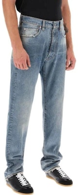 Maison Margiela Jeans Slim Fit Lavados con Cremallera Larga de Denim S67LA0027S30561-984 Shop Maison Margiela Jeans Slim Fit Lavados con Cremallera Larga de Denim S67LA0027S30561-984