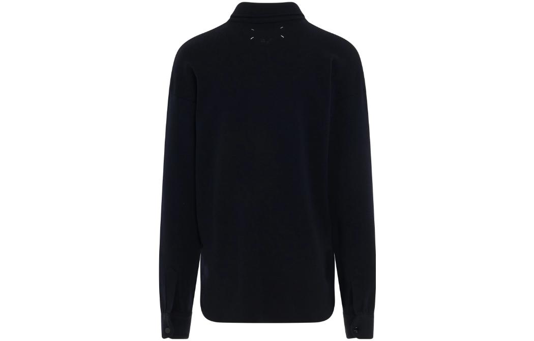 Lookbook Maison Margiela 素色長袖直筒版型POLO衫 S50GL0046-S18206-511