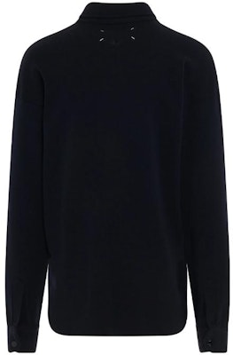 Polo de Manga Larga Ajuste Recto Color Sólido Maison Margiela. S50GL0046-S18206-511 Lookbook Polo de Manga Larga Ajuste Recto Color Sólido Maison Margiela. S50GL0046-S18206-511