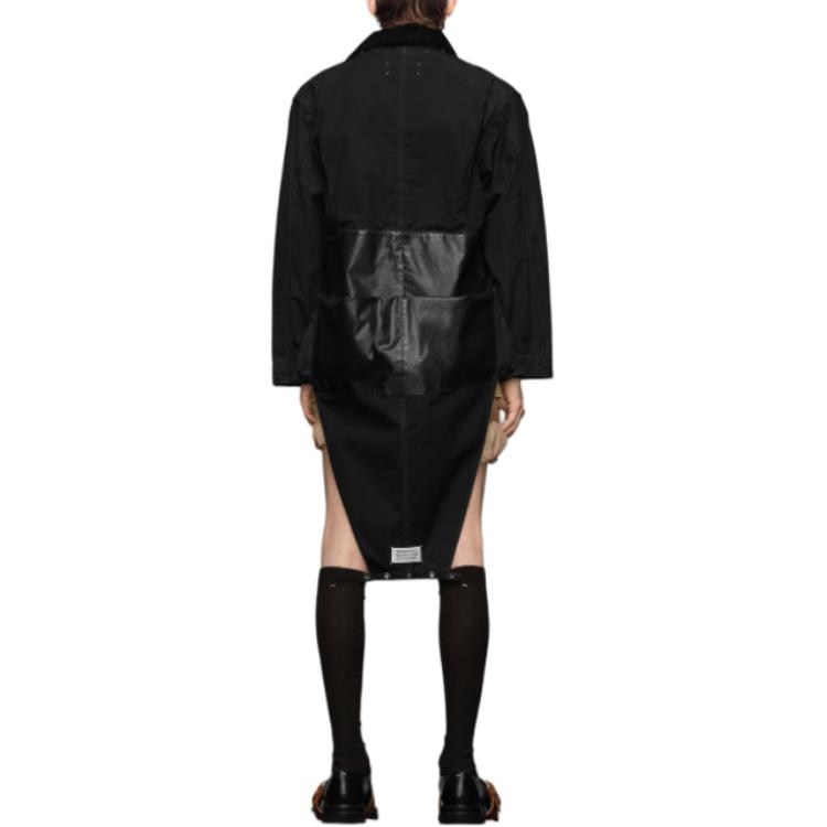 Purchase Maison Margiela Jaket Hitam Single-Breasted Warna Solid S50AM0627M35208900