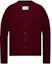 Buy Cárdigan de Punto con Botones y Cuello en V Maison Margiela Rojo Marrón S50HA1059S17993248
