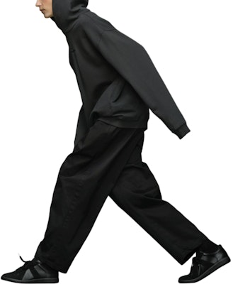 メゾンマルジェラ ウォッシュドブラック 逆ロゴ刺繍フーデッドスウェットシャツ S50GU0167S25503860 Purchase メゾンマルジェラ ウォッシュドブラック 逆ロゴ刺繍フーデッドスウェットシャツ S50GU0167S25503860