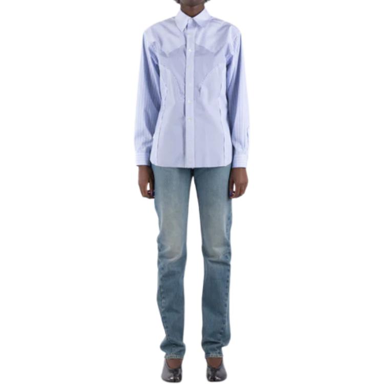 Details for Maison Margiela 水洗拉链直筒牛仔裤 蓝色 S50LA0232S30561985