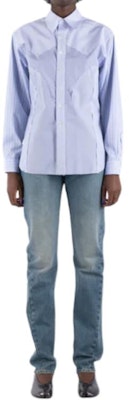 Maison Margiela 水洗拉链直筒牛仔裤 蓝色 S50LA0232S30561985 Details for Maison Margiela 水洗拉链直筒牛仔裤 蓝色 S50LA0232S30561985