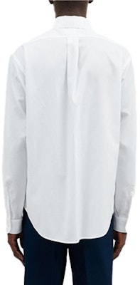 Maison Margiela 白色純色長袖襯衫 S50DL0505S52925 Shop Maison Margiela 白色純色長袖襯衫 S50DL0505S52925