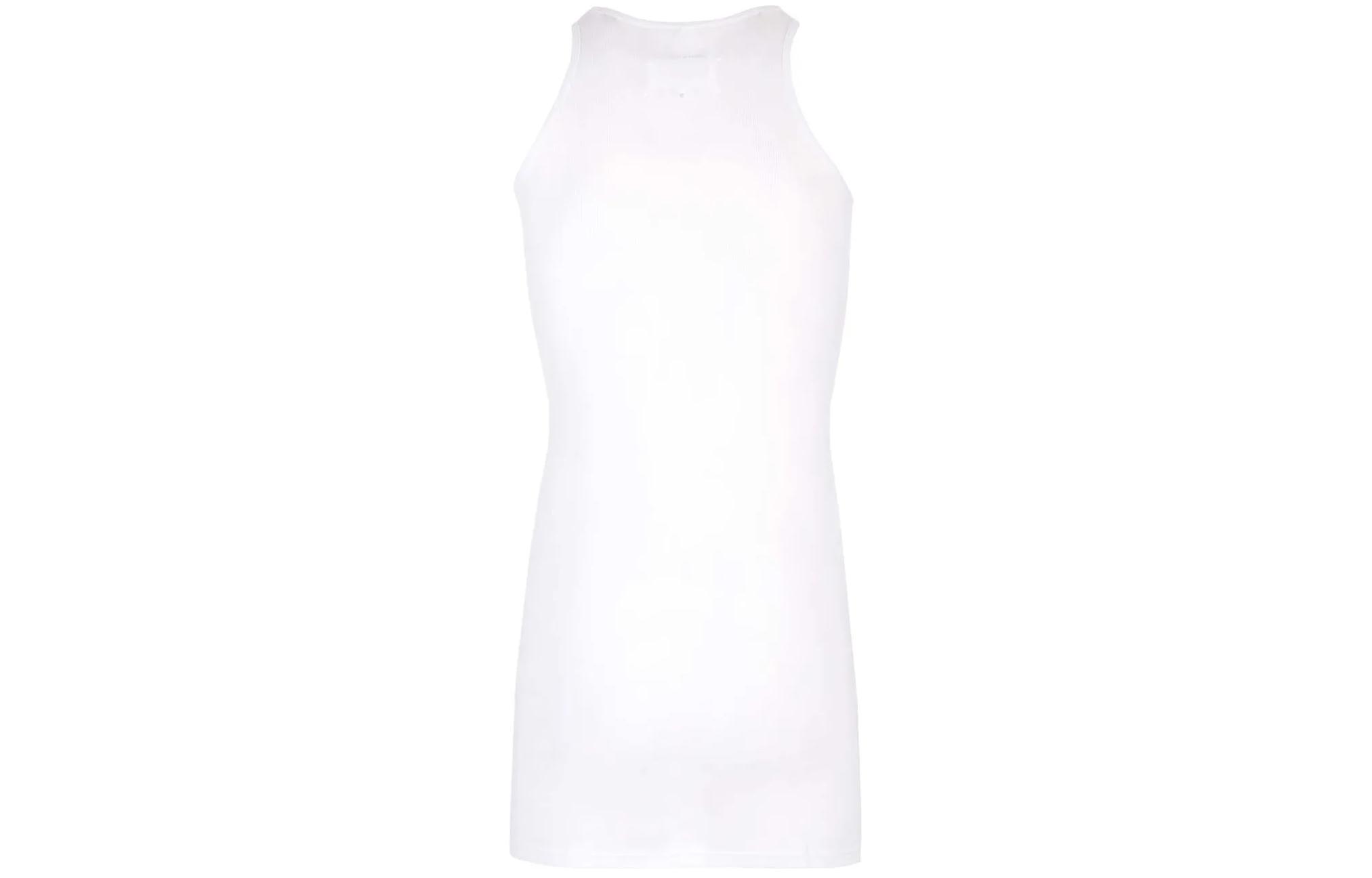 Lookbook Maison Margiela Putih Tanpa Lengan Vest Pullover. S67NL0027S23396100