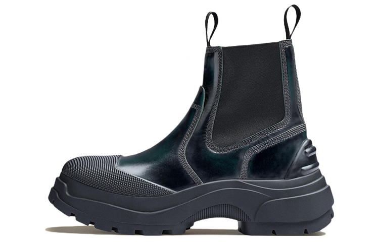 Buy Maison Margiela Alex Bottes Chelsea ''Cuir Vert'' S57WU0262P3964H9419