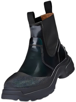 But Maison Margiela Alex Chelsea Boot 'Kulit Anak Lembu Hijau' S57WU0262P3964H9419 Lookbook But Maison Margiela Alex Chelsea Boot 'Kulit Anak Lembu Hijau' S57WU0262P3964H9419