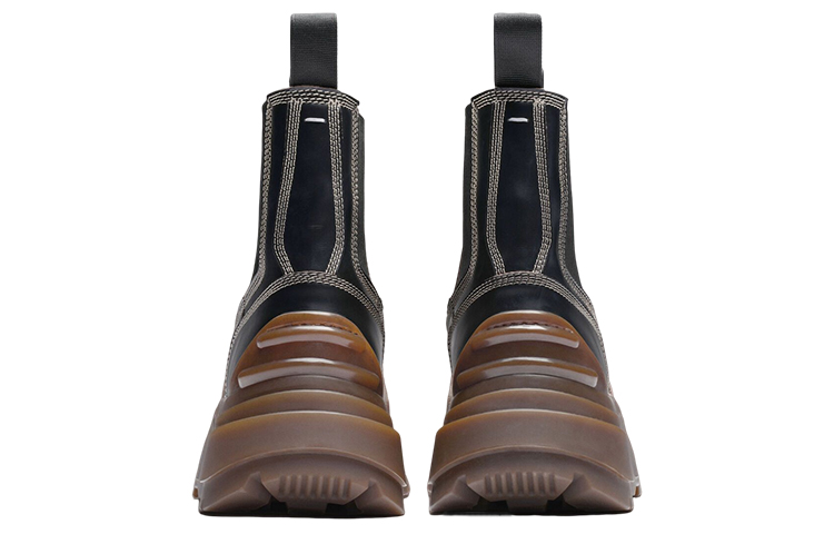 Shop Maison Margiela Alex Chelsea Stiefel ''Mattschwarz Kalbsleder'' S57WU0262P3744H9424